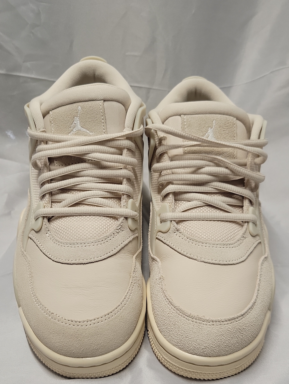 NIKE Air Jordan 4 RM Women’s Cream/Beige Low-Top Sneakers BRAND NEW